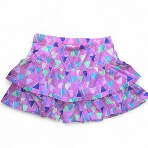 Circo Purple Geometric Skort